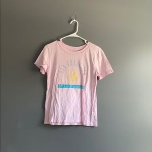Pink graphic tee
